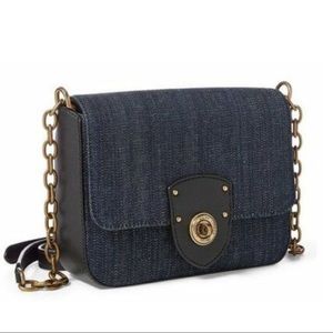 LAUREN Ralph Lauren Millbrook Denim Crossbody Bag